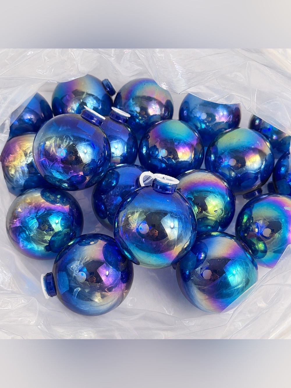Vintage Iridescent 3” Shatterproof Globe Covers Lot of 18 Barcana Canada